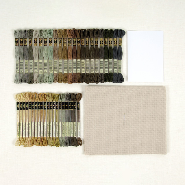 刺しゅうキット DMC×ルーヴル美術館 Le Louvre Collection クロス