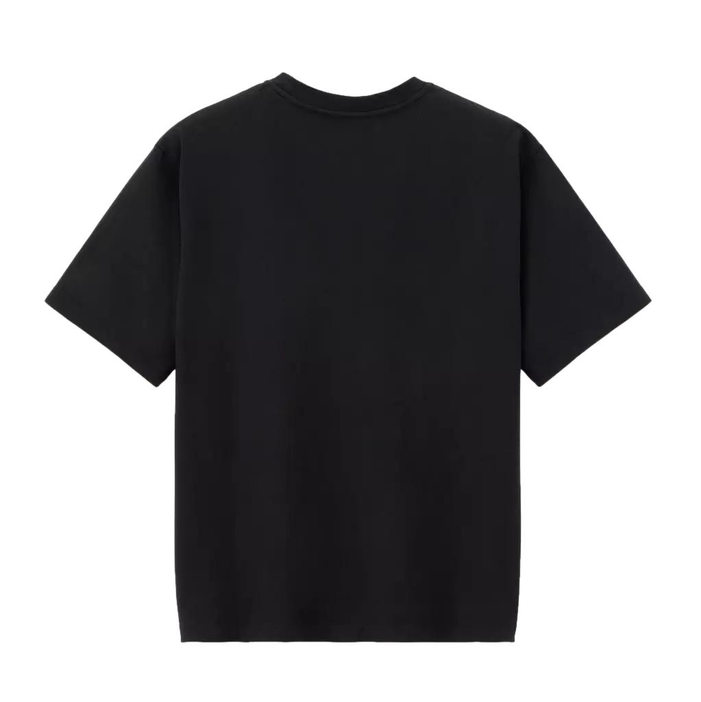 Momotaro Suvin Gold S/S Tee (Black) - Okayama Denim