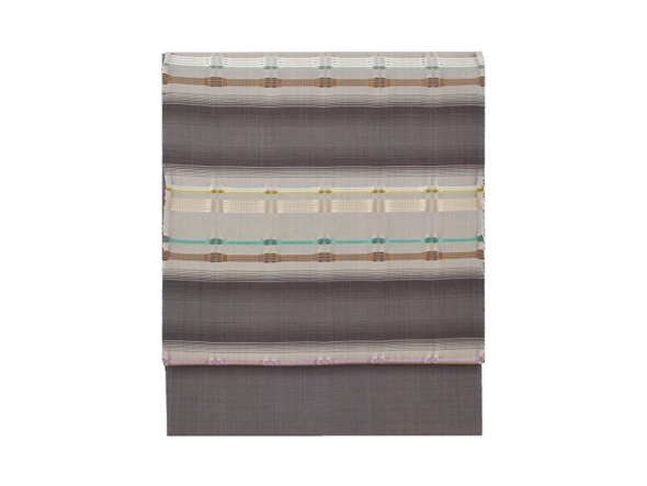 藤山千春 吉野間道九寸名古屋帯(草木染手織物・緯吉野) | 商品紹介