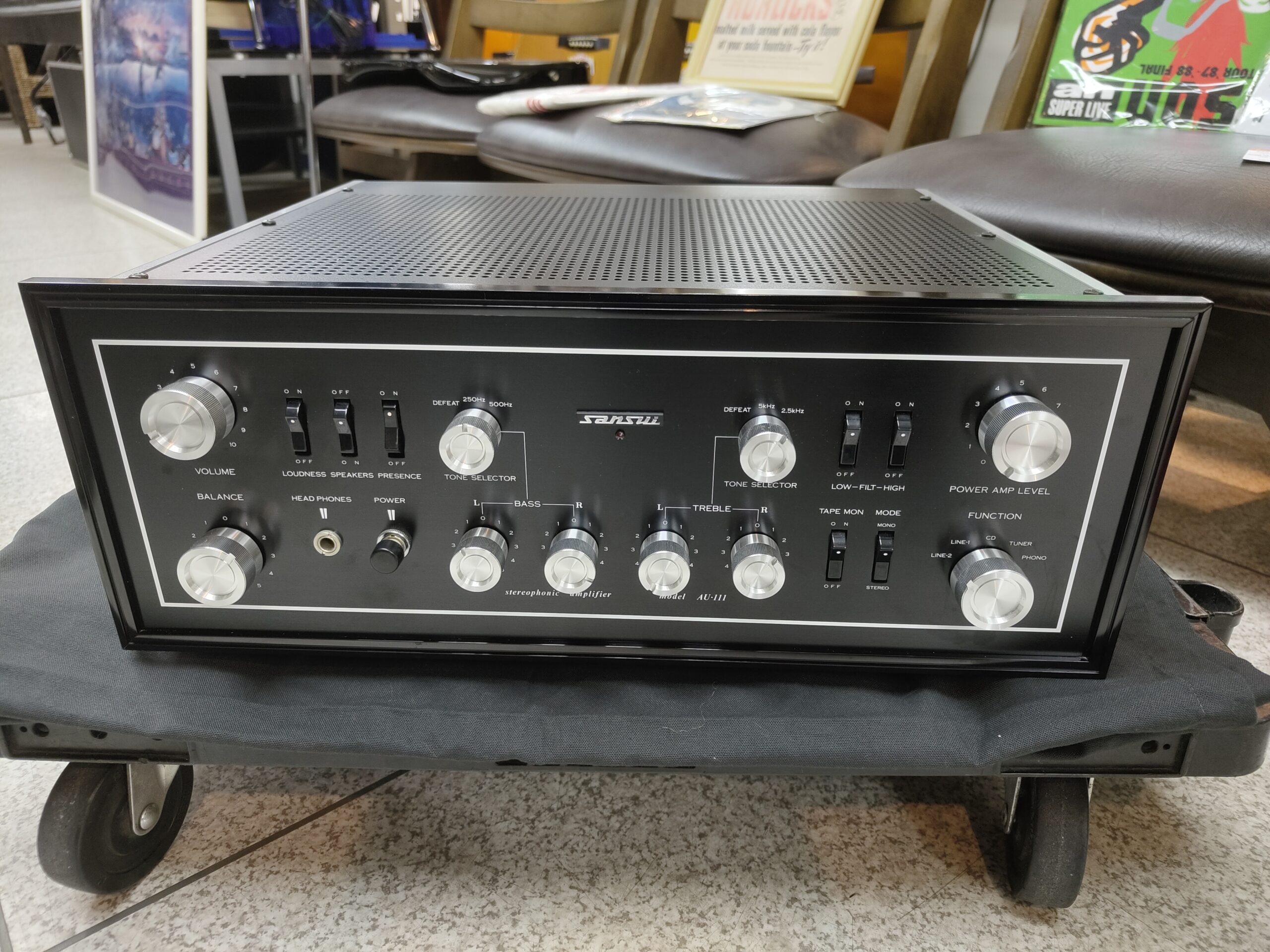 SANSUI サンスイ 真空管 プリメインアンプ AU111 Vintage1999 200台