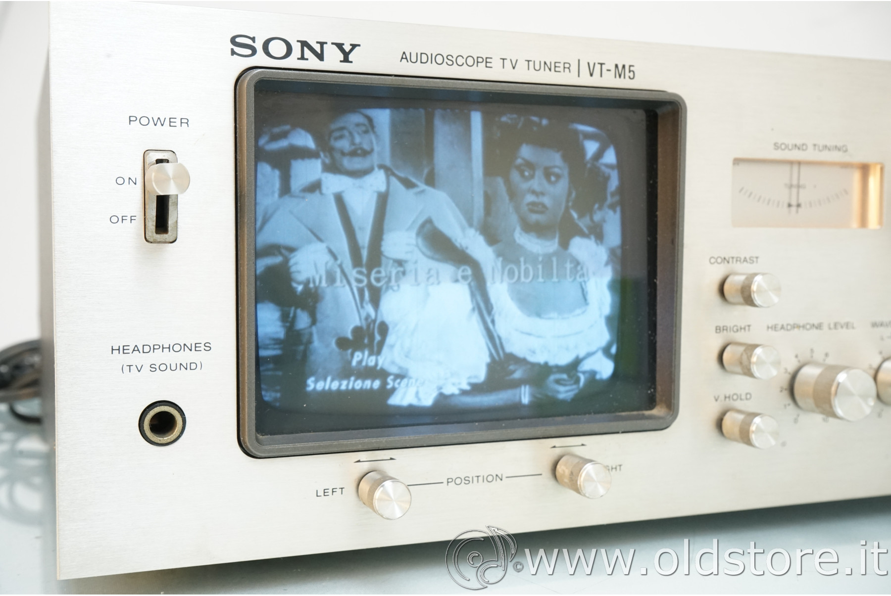 Sony VT M5 | audioscope TV tuner | OLDSTORE