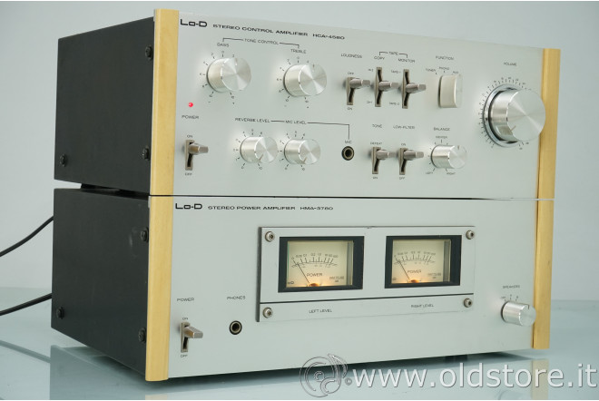Lo-D HCA 4580 + HMA 3780 | pre e amplificatore finale usato