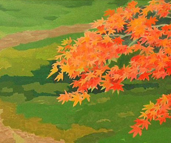 東山魁夷 初紅葉 | 絵画など美術品の販売と買取 | 東京・銀座 おいだ美術