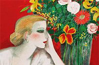 KYNE(キネ) KYNE×NONCHELEEE「Untitled」（2023/ベージュ） | 絵画など