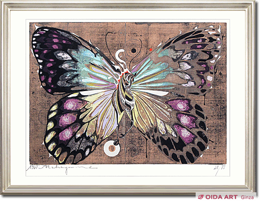 中山正 蝶 | 絵画など美術品の販売と買取 | 東京・銀座 おいだ美術