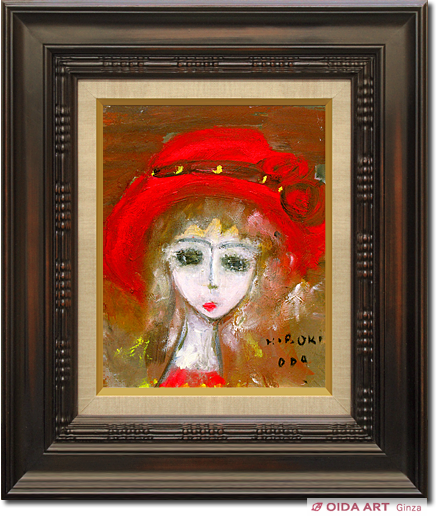 織田広喜 少女（2） | 絵画など美術品の販売と買取 | 東京・銀座 おい