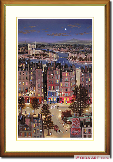 ドラクロワ 夜のパリ | 絵画など美術品の販売と買取 | 東京・銀座 おい