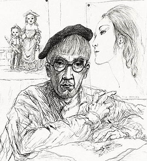 藤田嗣治 魅せられし河『自画像』 | 絵画など美術品の販売と買取