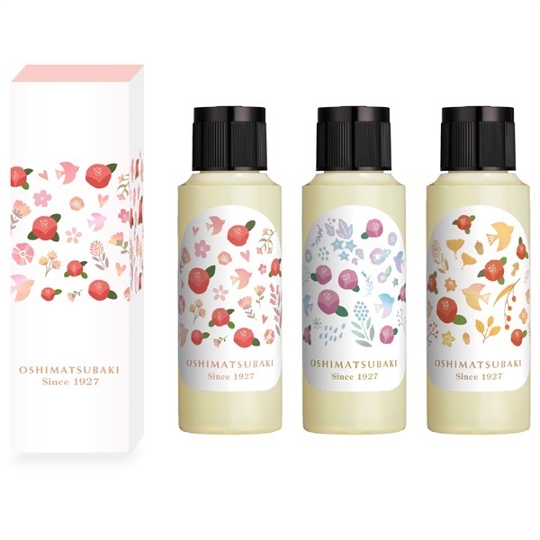 限定300セット】限定デザイン大島椿 120mL 3本セット | 大島椿公式