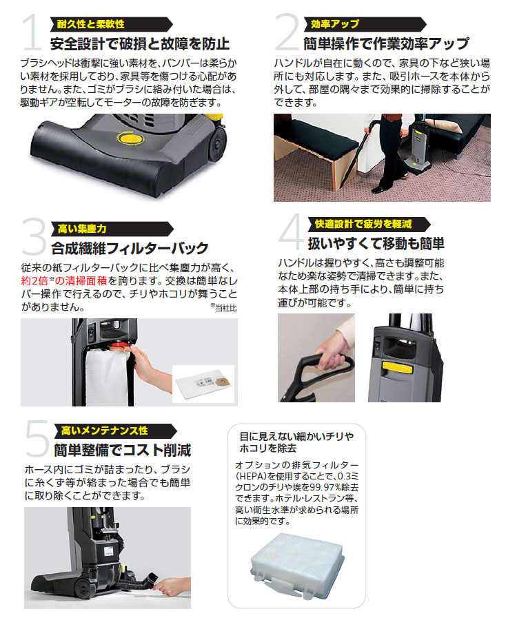 送料無料】 バキュームクリーナー 業務用アップライト式バキューム