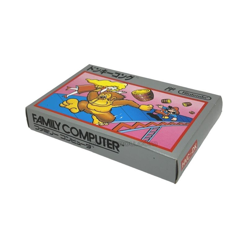 ファミコンゲーム『ドンキーコング（銀箱）』｜今でも人気のレトロタイトル