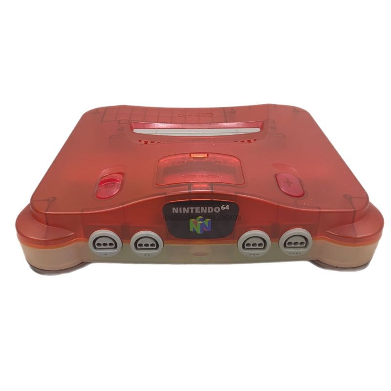 ニンテンドウ64本体 （クリアレッド） 通販｜安心の動作確認済み