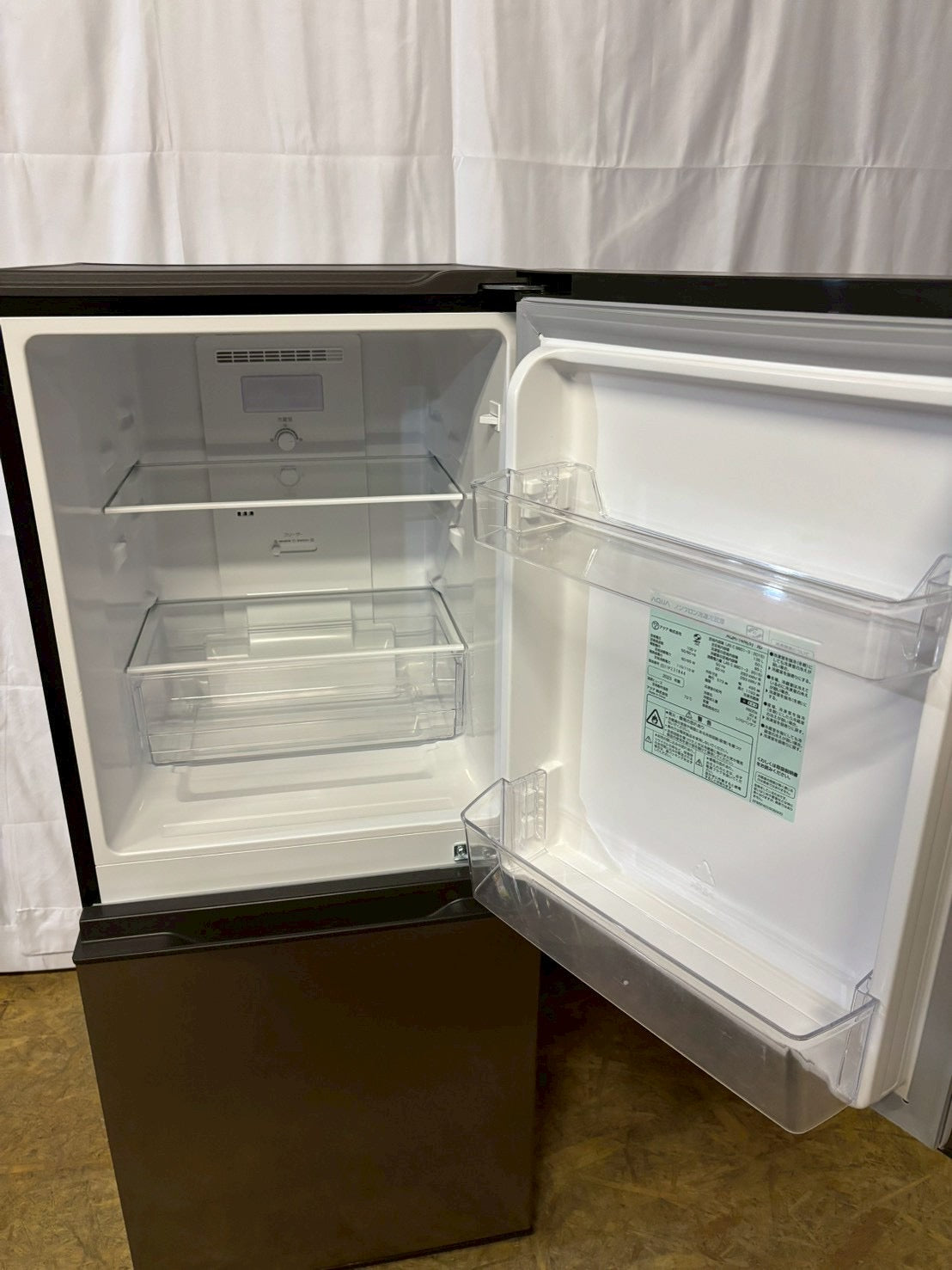 AQUA 2ドア冷蔵庫 AQR-14N(S) 2023年製135L – お宝電気市場