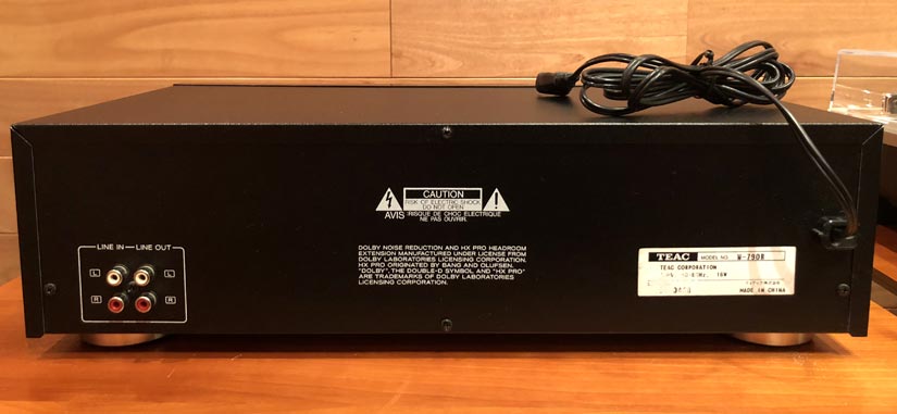 中古品】TEAC/カセットデッキ/W-790R