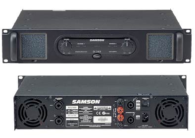 SAMSON/パワ−アンプ/SX 2400 -DJ機材アナログレコード専門店OTAIRECORD