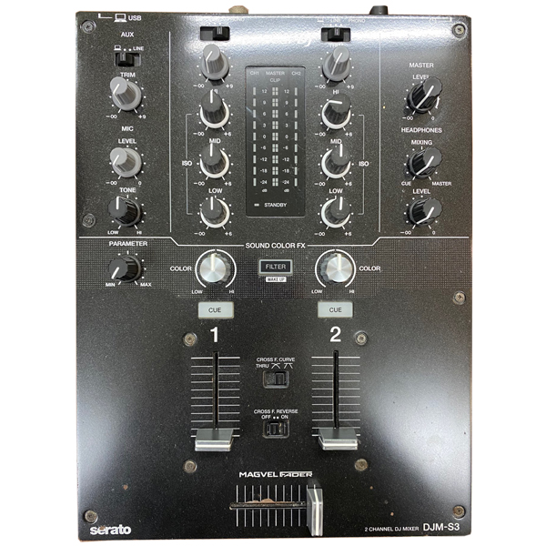 中古品】Pioneer DJ/DJミキサー/DJM-S3 -DJ機材アナログレコード専門店