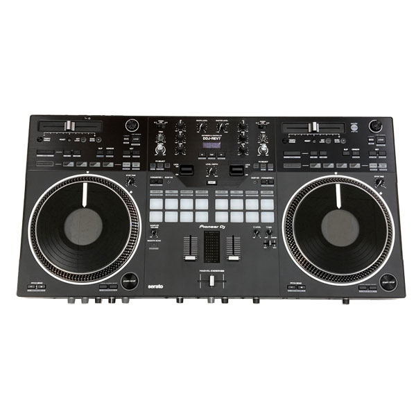 DDJ-REV7】Pioneer DJ渾身のプラッターが回るSerato DJ Pro無償対応DJ