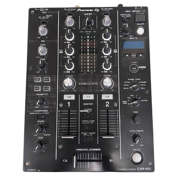 rekordbox dj、rekordbox dvsのシリアルキー同梱した、中古品のDJM-450
