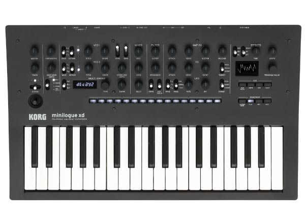 KORGのシンセサイザー、minilogue xdのご紹介です。