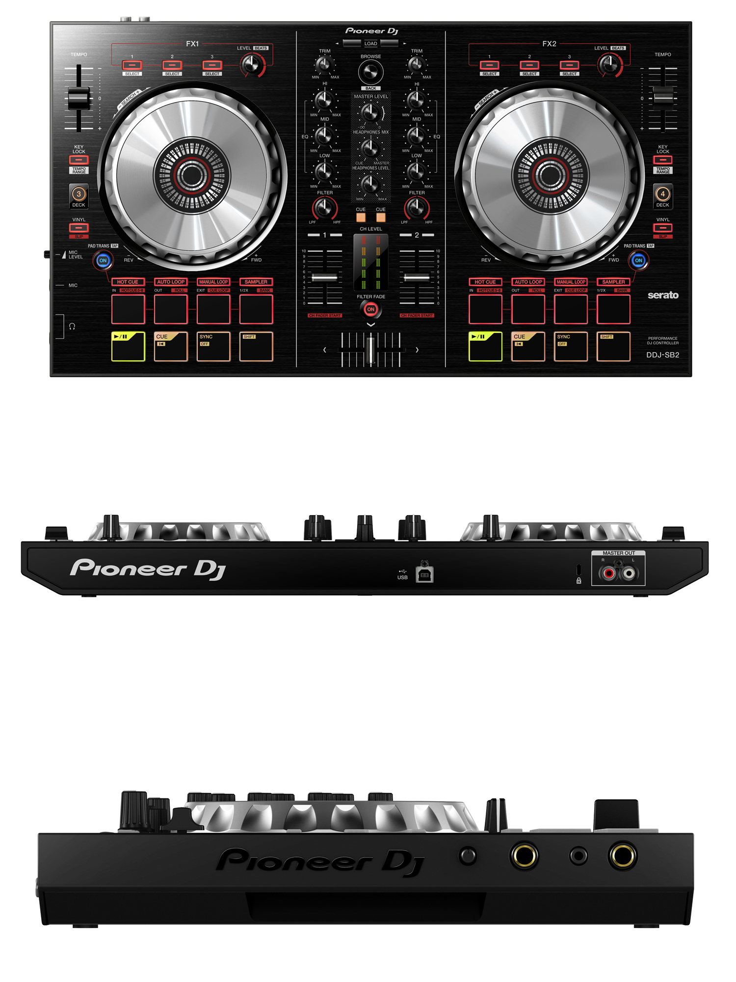 大人気だったPioneerPCDJコントローラーのDDJ-SBの後継機DDJ-SB2が誕生！！