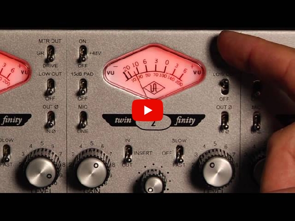 最高峰のマイクプリアンプUniversal Audioの4-710Dをご紹介いたします！