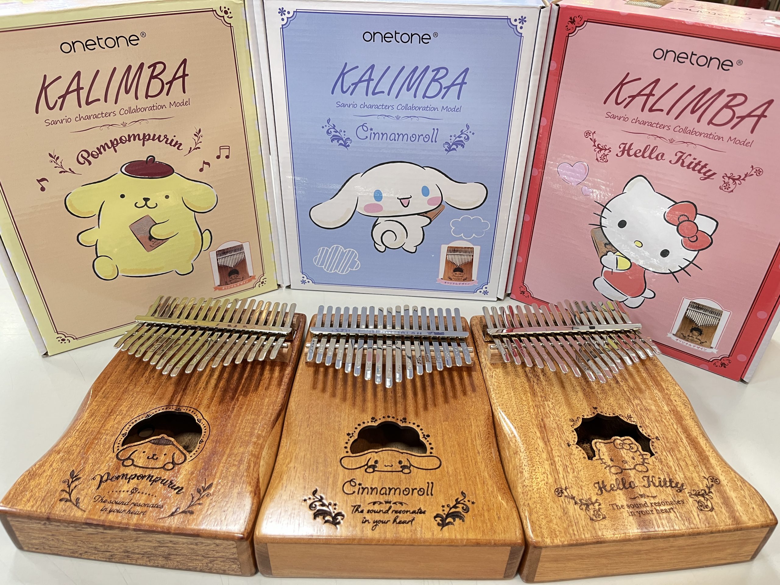 数量限定】onetone×「サンリオ」のカリンバ新発売！💛 - 大谷楽器