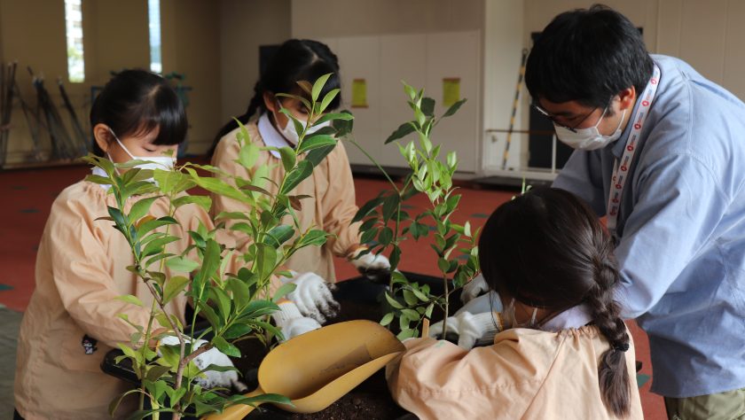 138期2年生】植栽体験 | 追手門学院小学校