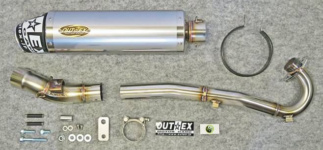CRF150R マフラー フルエキゾースト OUTEX