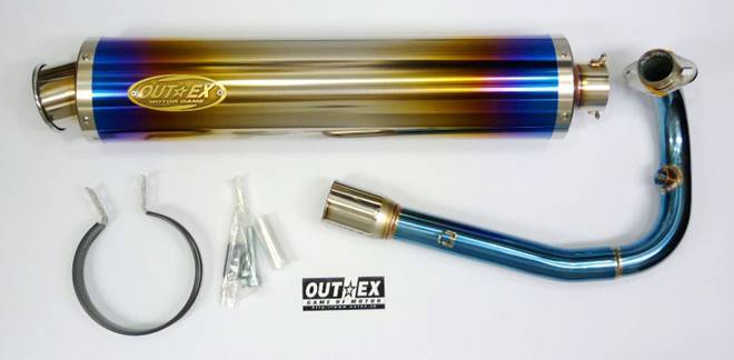 マジェスティー4D9 バイクマフラー・バイク パーツ 通販:OUTEX