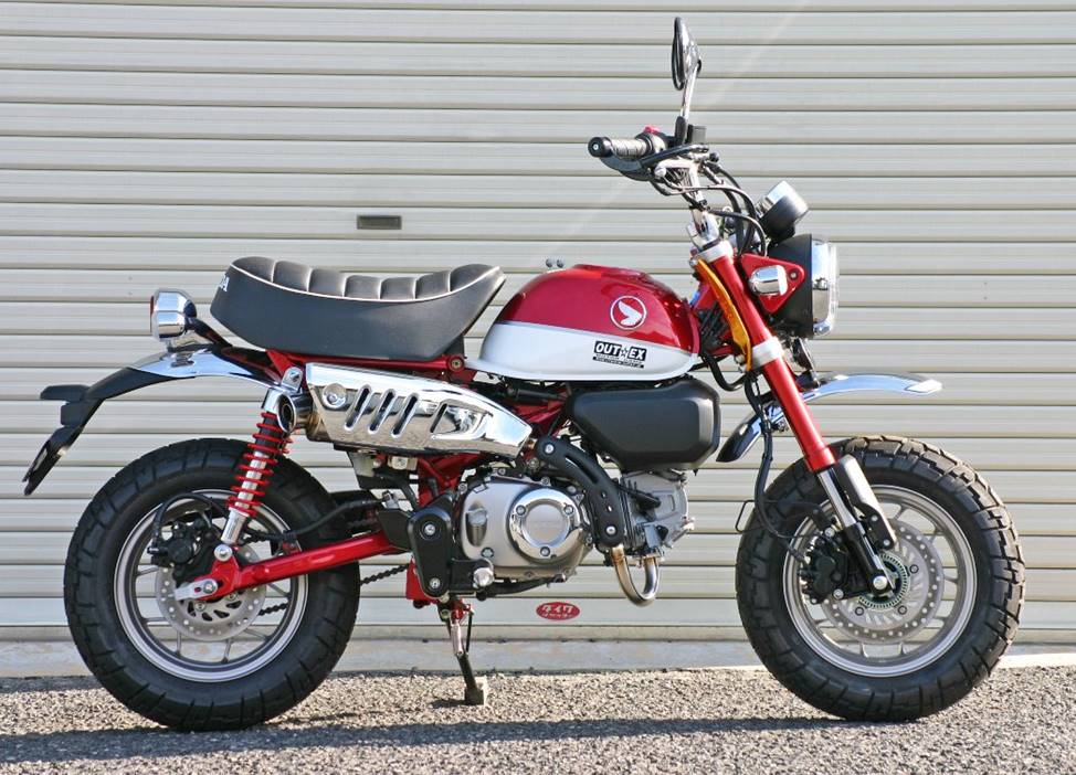 2018 モンキー125 Monkey125 OUTEX マフラー アップマフラー アウテックス