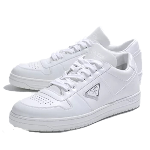 プラダ ホワイト レザー スニーカー | アウトレットジャパン福岡