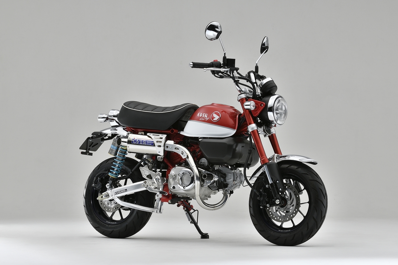 ステンオーバル アップマフラー MONKEY125 | System Administration