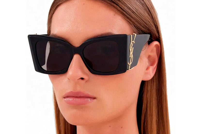 Saint Laurent SL M119 BLAZE Black 54 Sunglasses | Bassol Optic
