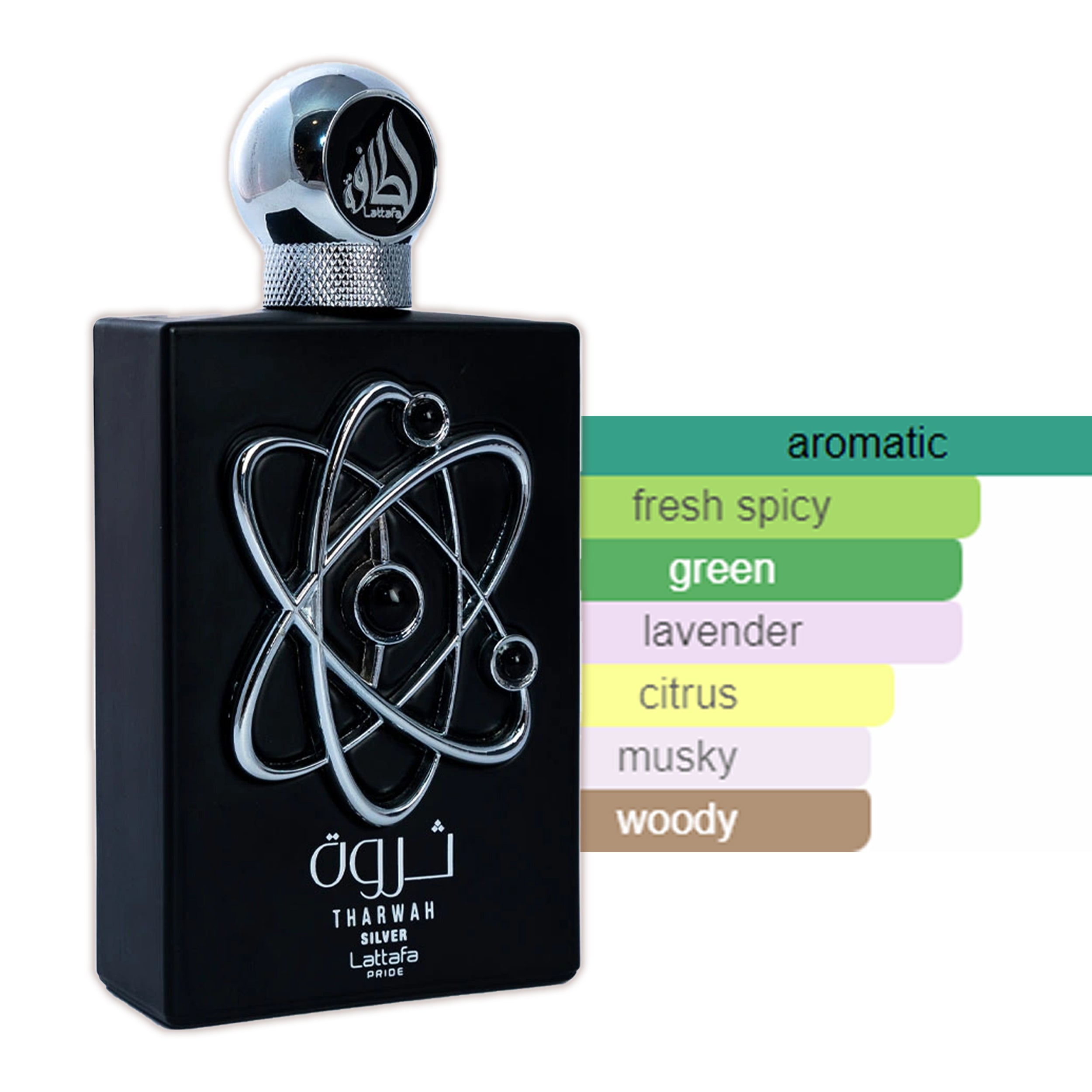 Eau de parfum Tharwah Silver 100 ml de Lattafa Pride Collection