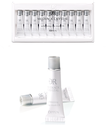 ホワイトニングクレイマスク EX｜DR メディアッククリスタル｜オッペン