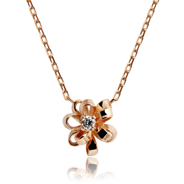 K18/Pt「ボンボン」ネックレス｜【オレフィーチェ】Orefice