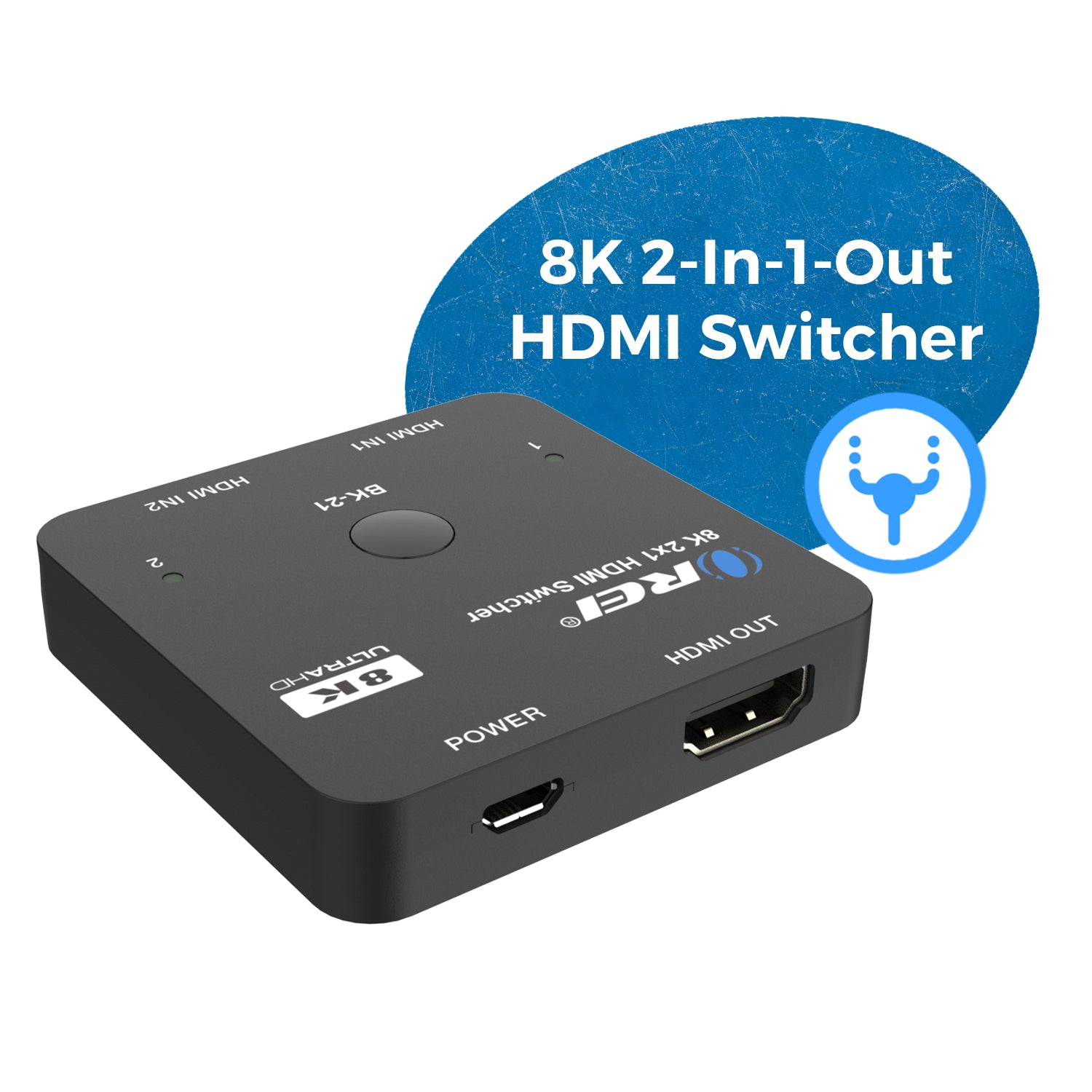 8K 2-port HDMI™ Switch-BK-21 – OREI.COM