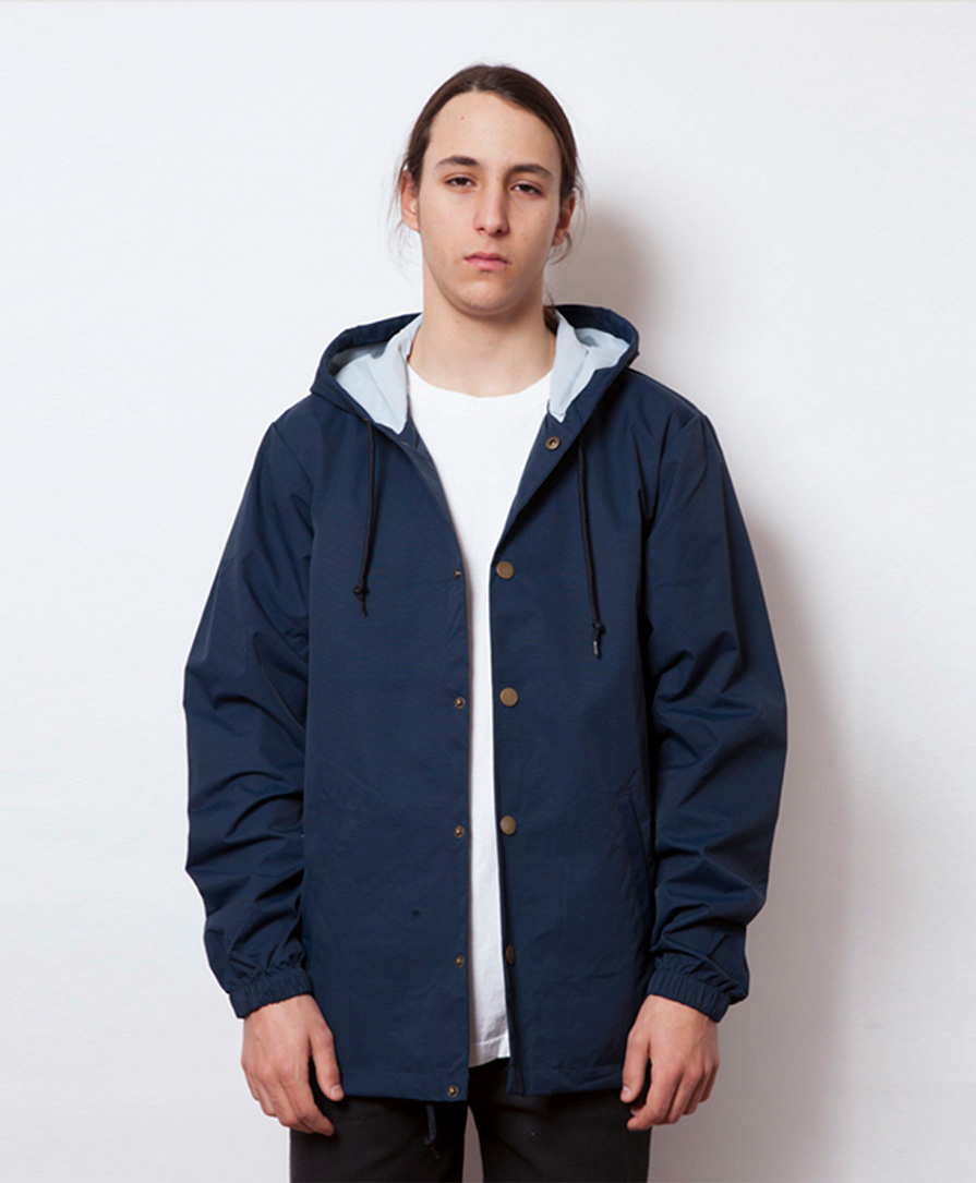 INDEPENDENTl(インディペンデント)フード付きメンズコーチジャケット