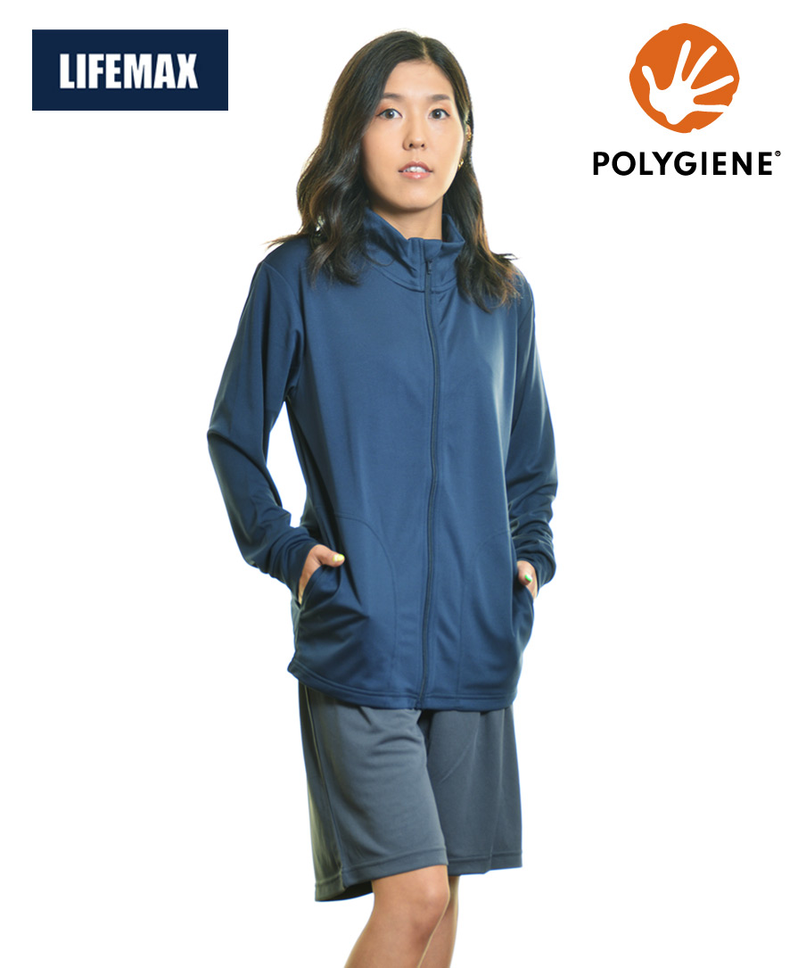 抗菌防臭ジャケット】LIFEMAXトラックトップジャケット卸通販