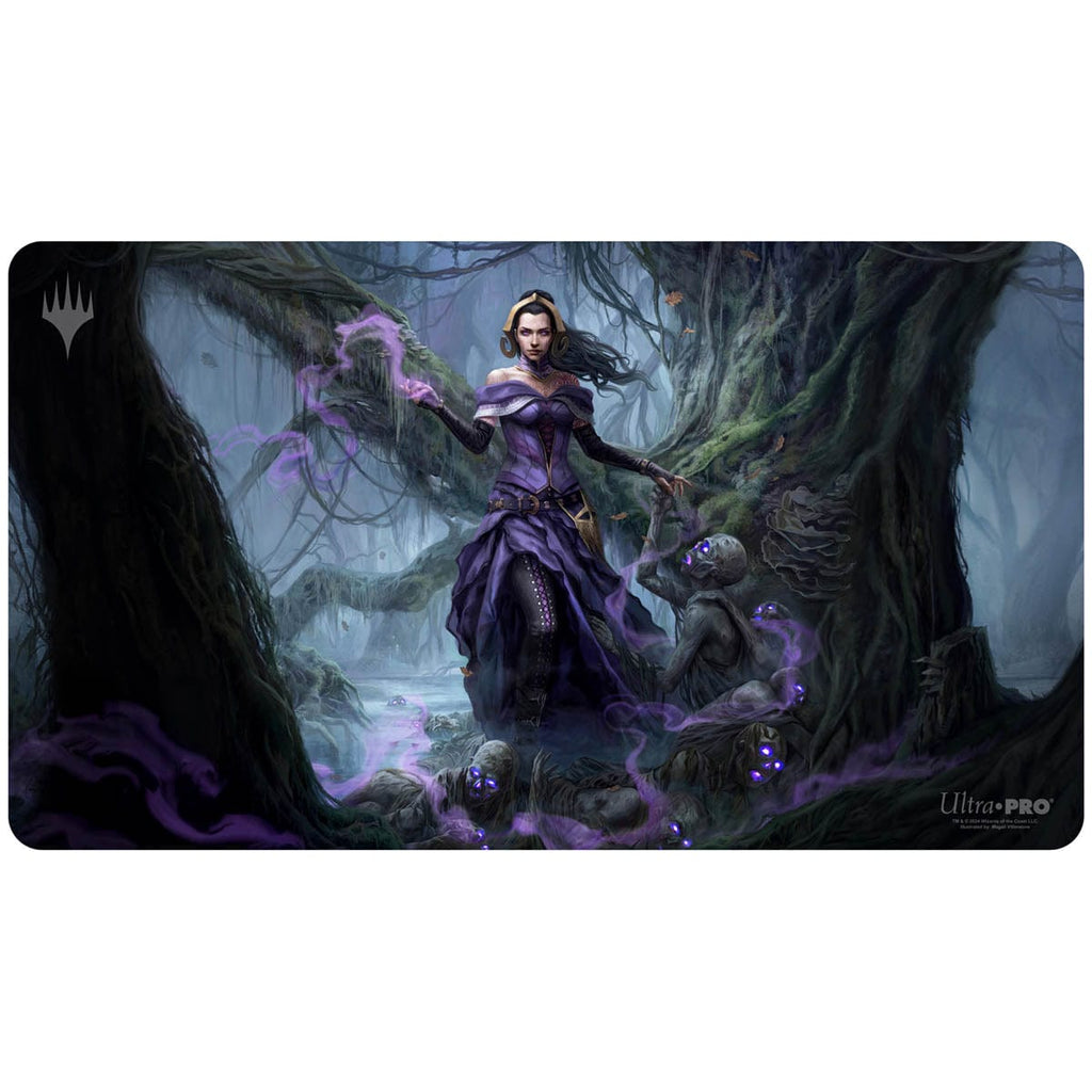 Liliana, Waker of the Dead Playmat - Original Magic Art