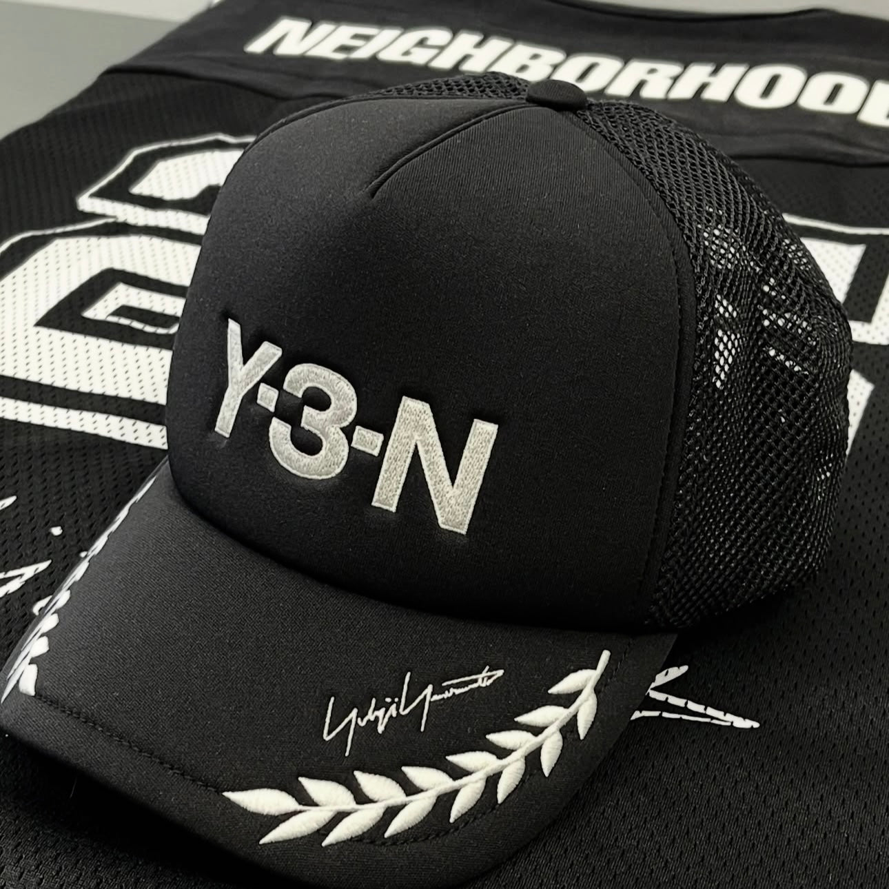 Buy Neighborhood X Y-3 Trucker Cap Black online in Singapore