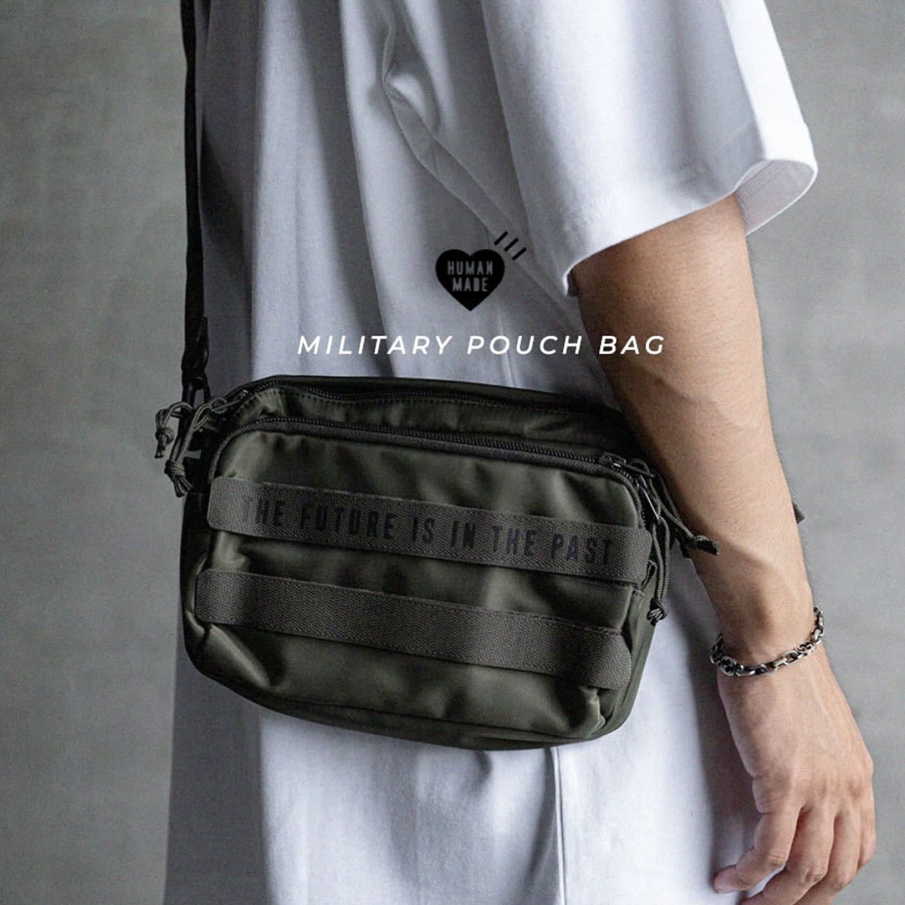 Buy Human Made Military Sling Bag Olive online in Singapore