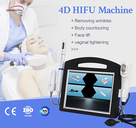 4D Hifu Ultrasound Handles 20000/60000 Shoots Privacy Detection