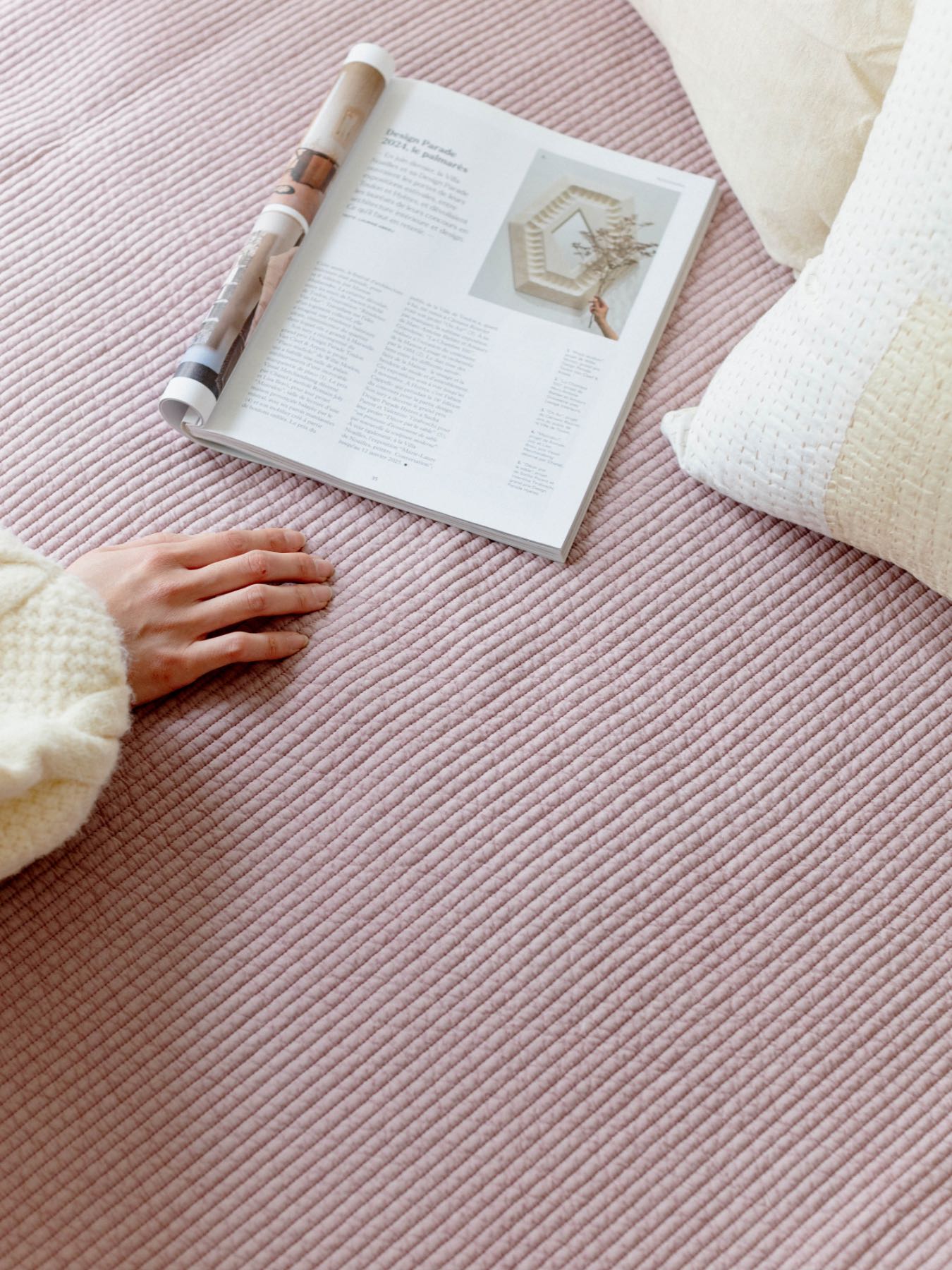 HUG Ō WäR × Orné de Feuilles イブルマルチカバー｜マルチカバー