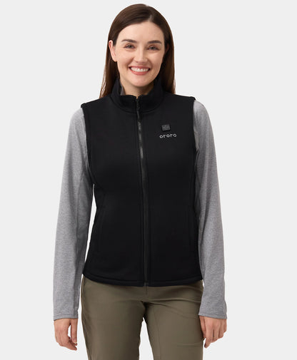 Heated Vest for Women | Electric Fleece Vest Base Layer | ororo