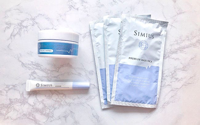 シミウス「薬用ホワイトニングリフトケアジェル」の口コミや効果は