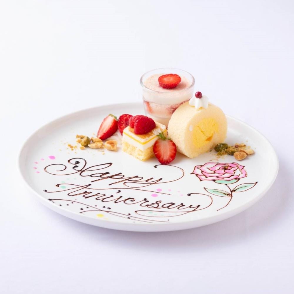 Facile】前菜からデザートまで全5皿+スパークリング含む2時間飲み放題+