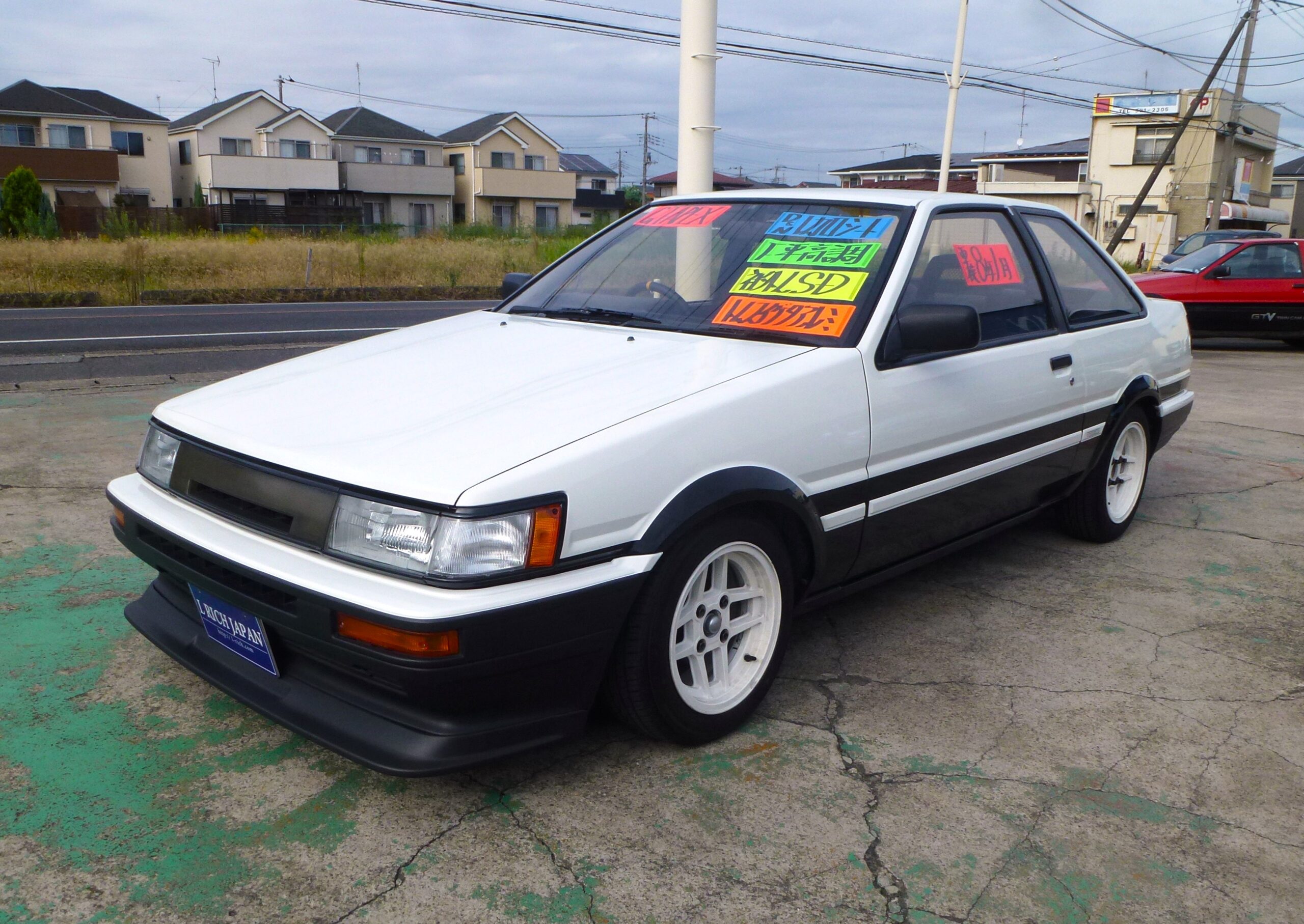 売約済】スプリンタートレノ2Dr GT-APEX レビンフェイス F車高調