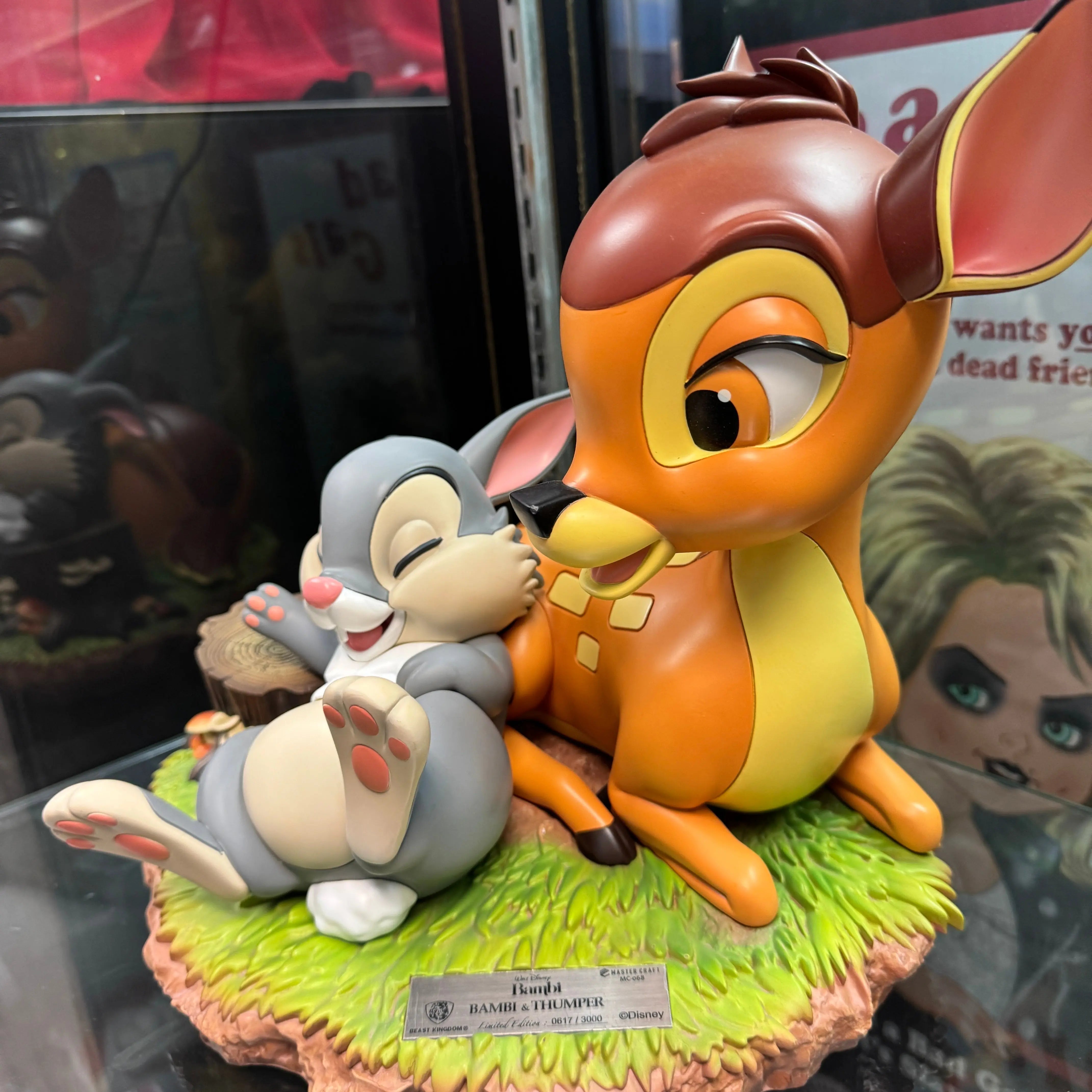 Bambi and Thumper Master Craft Table Top Statue | LM Treasures
