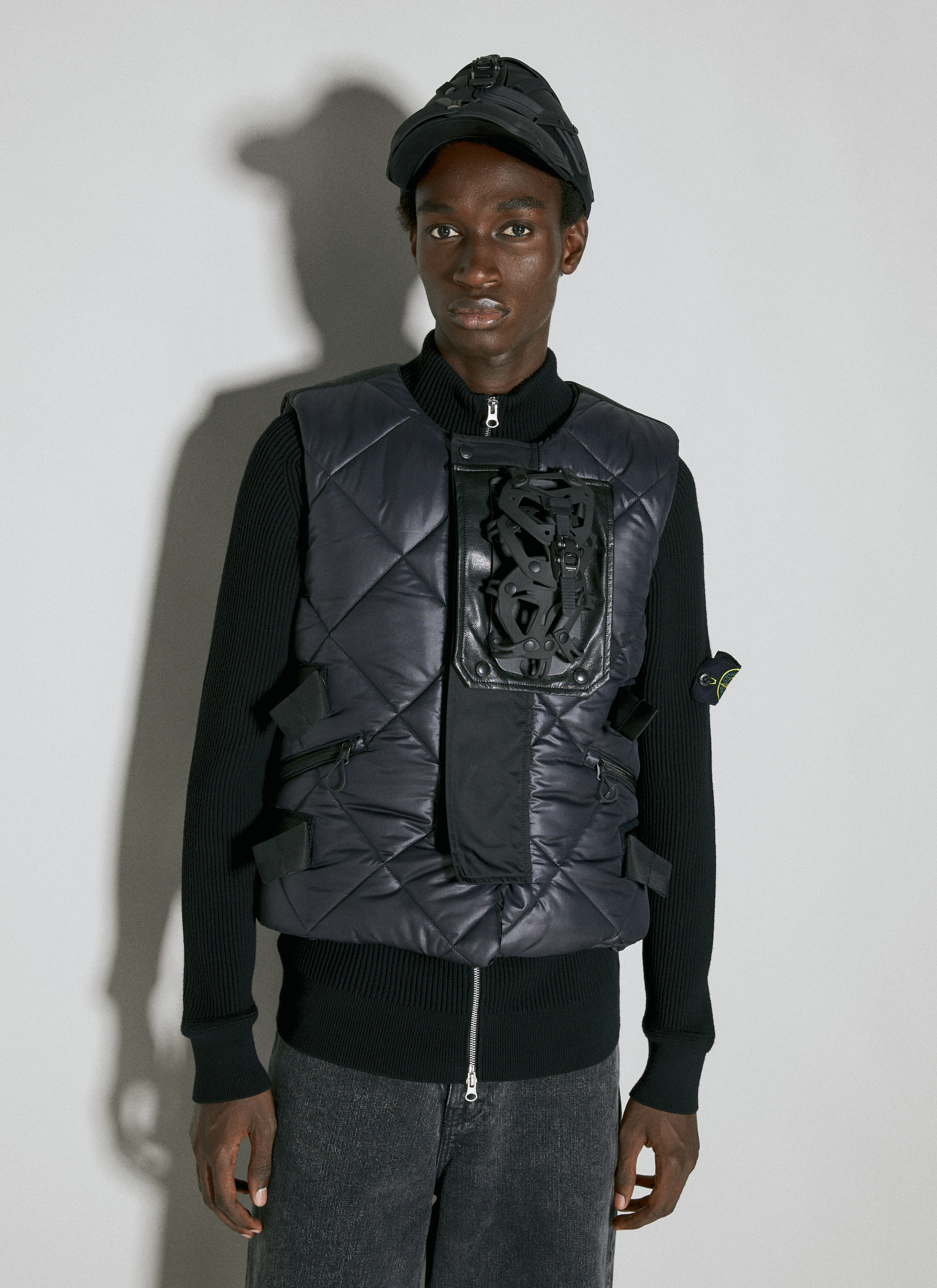 Innerraum Men's' Helmet Baseball Cap in Black | LN-CC®